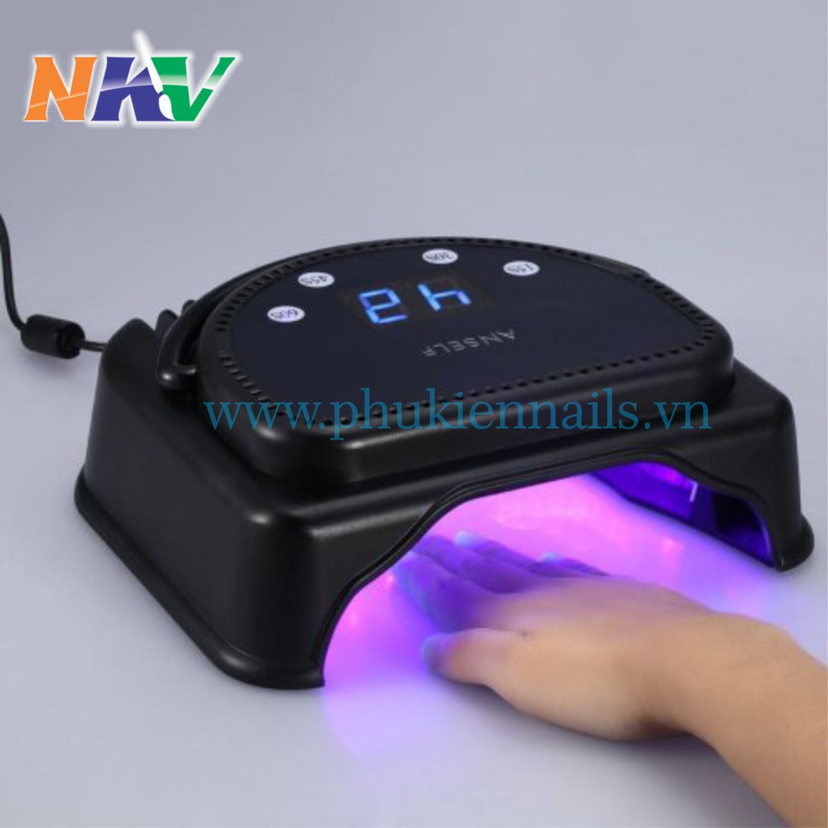 máy hơ gel 66w led