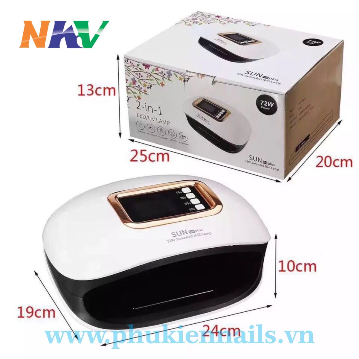 máy hơ gel H4 plus