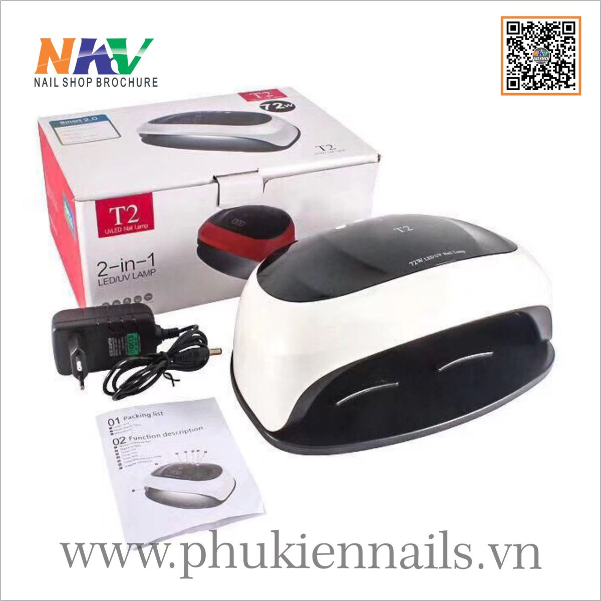 máy hơ gel T2
